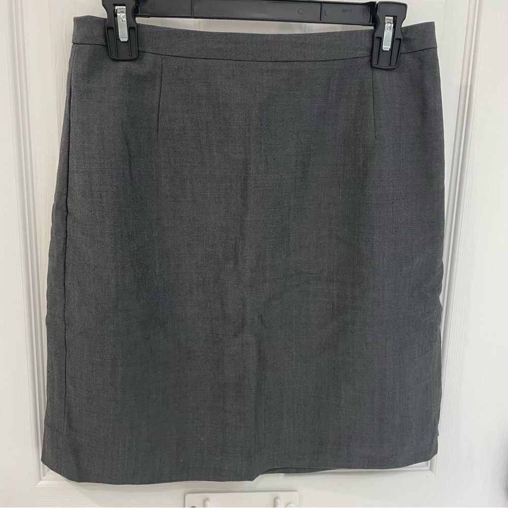 J. Crew Gray Wool Blend Professional Skirt Women’s Size 10